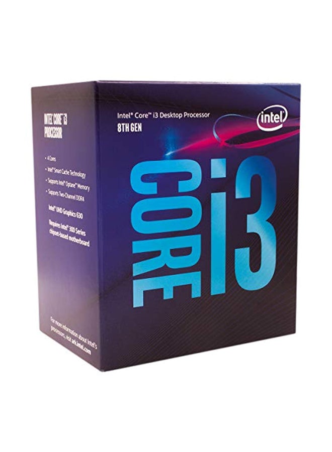 Intel 8th Gen Core i3 Turbo Desktop PC Processor Black - Image 1